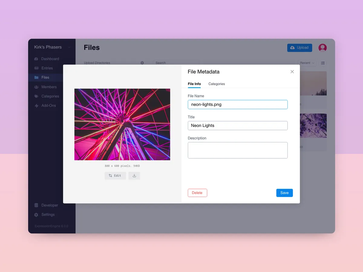 EE Prototype File Editor