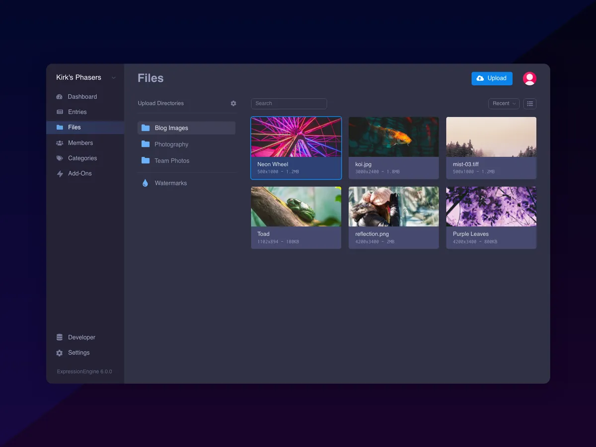 EE Prototype Files Page